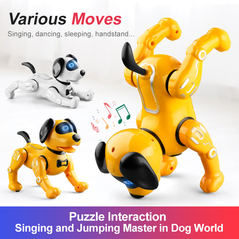 Smart Remote Control Robot Dog Children's Early Educational Toy Interaction Electronic Sing Pet - LJ Enterprise